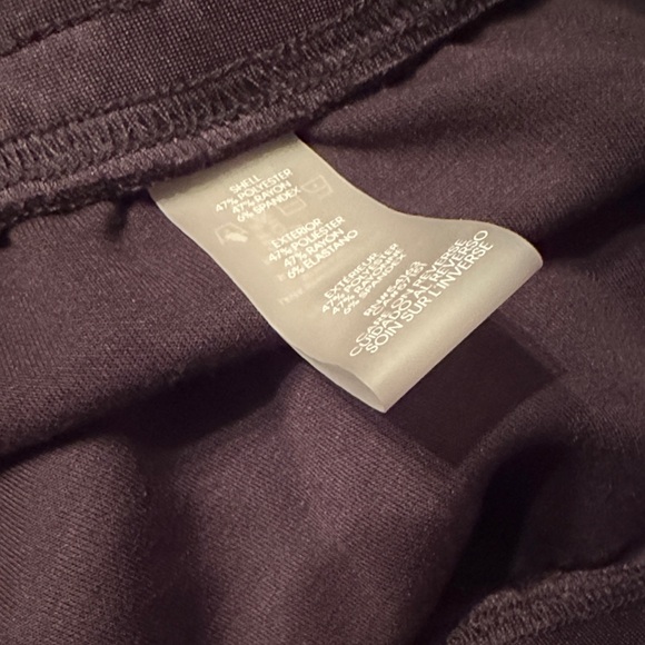 Like New! $110 Karl Lagerfeld Paris Black Joggers with White Stripes sz L - Picture 15 of 15